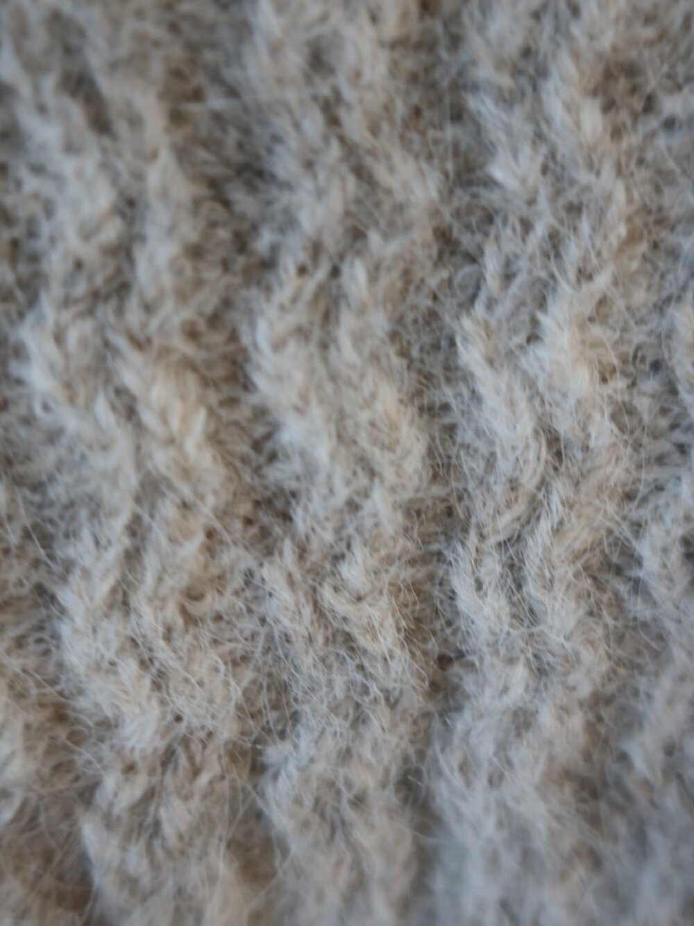 NWT Womens La Vie x Rebecca Taylor Beige (Item-8) Wool Alpaca Blend Cardigan XS - Picture 4 of 8